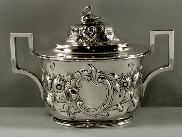 Tiffany Silver Swan Bowl   c1848 MUSEUM