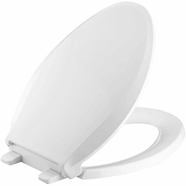 NOB KOHLER LAYNE Antimicrobial Slow Close Toilet Seat, White 13.10