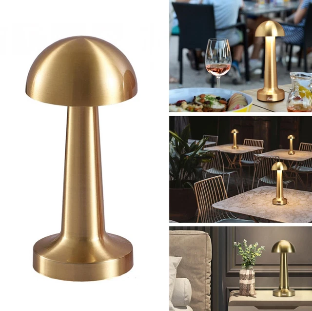 Lampada Da Tavolo a LED Touch Senza Fili Ricaricabile Per Casa Ristorante Bar 3