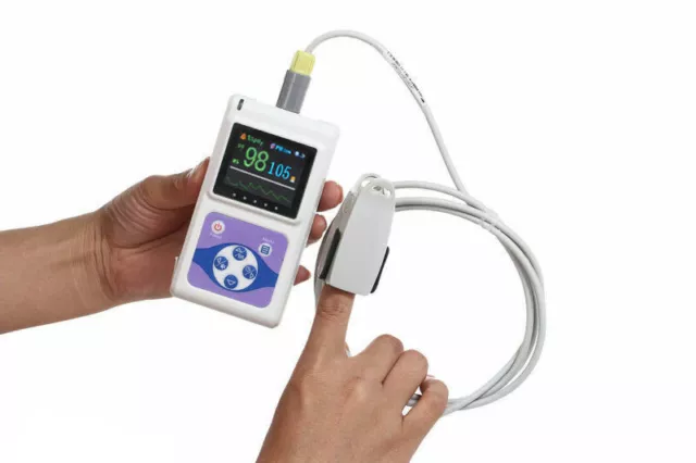 CONTEC CMS60D Handheld Pulse Oximeter SPO2 Monitor with PC software SPO2 PR