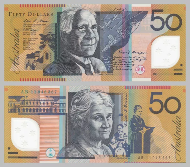 Australien / Australia 50 Dollars 2011 Polymer p60i unz