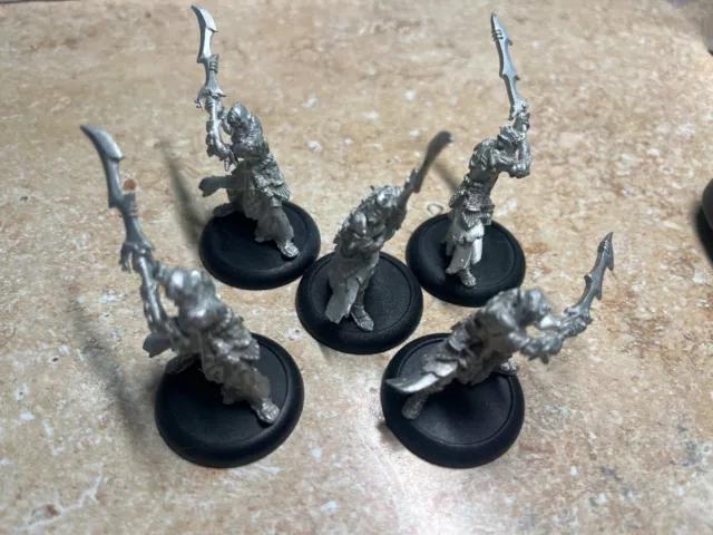 Warmachine Skorne Nihilators x5 for Exalted Mk4 Army Bare Metal Lot B Hoards