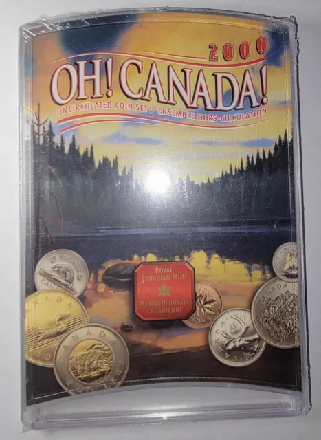 2000 Oh! Canada Uncirculated Coin Set (SEALED SET)