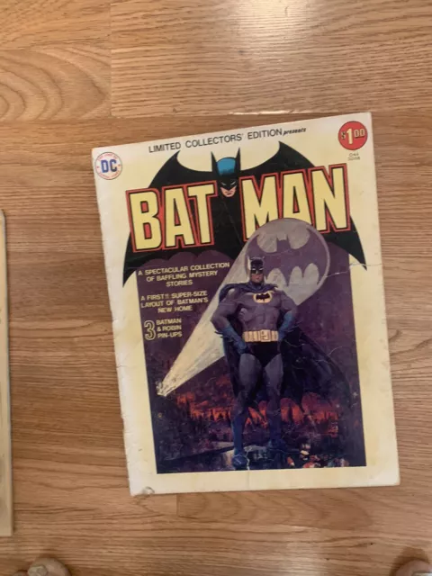 1976 DC treasury Limited Collectors Edition BATMAN