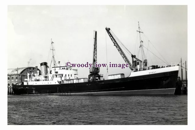 rs0808 - French Cargo Ferry - Brest , built 1950 - print 6x4