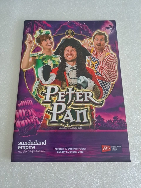 PETER PAN PROGRAMME Sunderland Empire £5.92 - PicClick UK