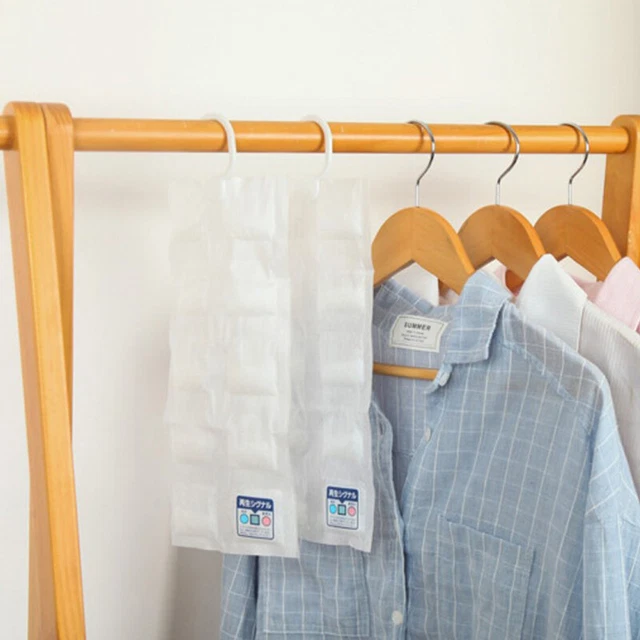 HANG DESICCANT GEL Silica Tape Reuse Kitchen Moisture Absorber Packet