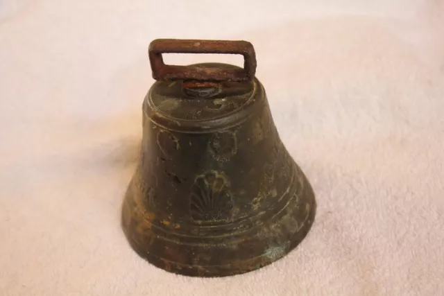 Vintage Brass 1878 Saignelegier Chiantel Fondeur Swiss Goat Cowbell/Bell