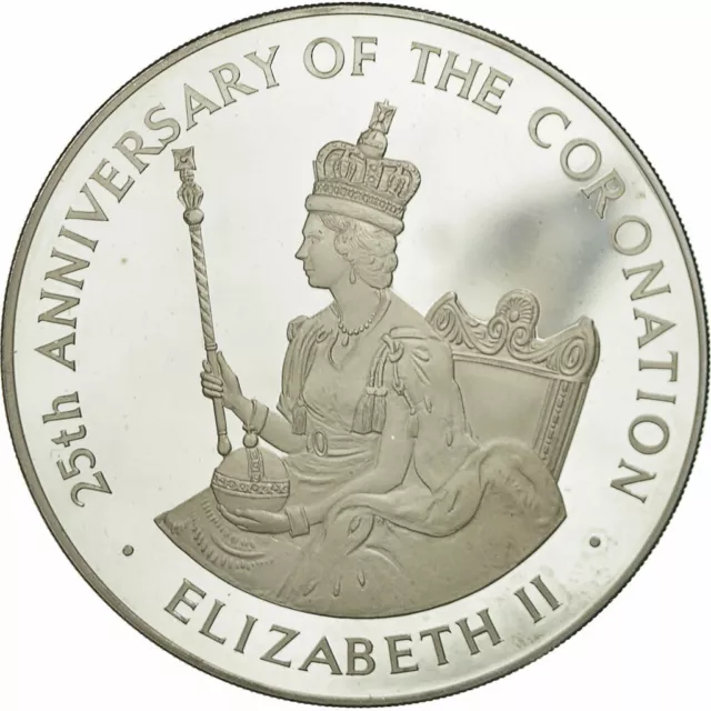 [#472686] Coin, Jamaica, Elizabeth II, 25 Dollars, 1978, MS, Silver, KM:76