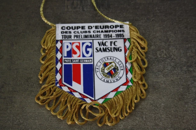 Fanion PSG Vs Real Madrid – Ligue Des Champions 2015/2016 – C1 – Collector