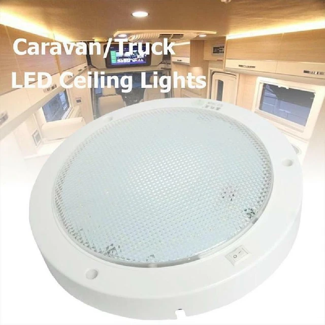LED CEILING CABIN Lights Caravan Campervan Van Trailer Interior Lamp