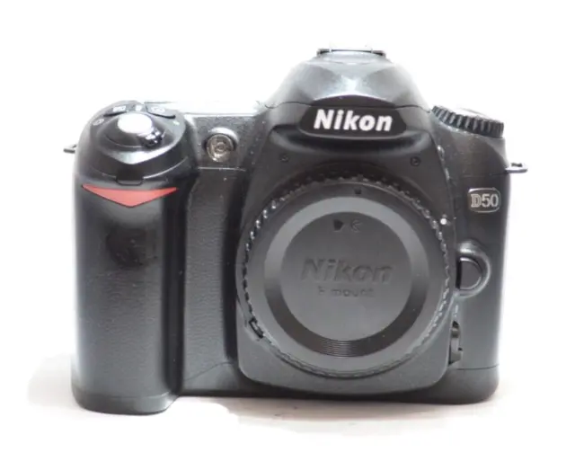 【Mint】Nikon D50 6.1 MP Digital SLR Camera Black from Japan #648