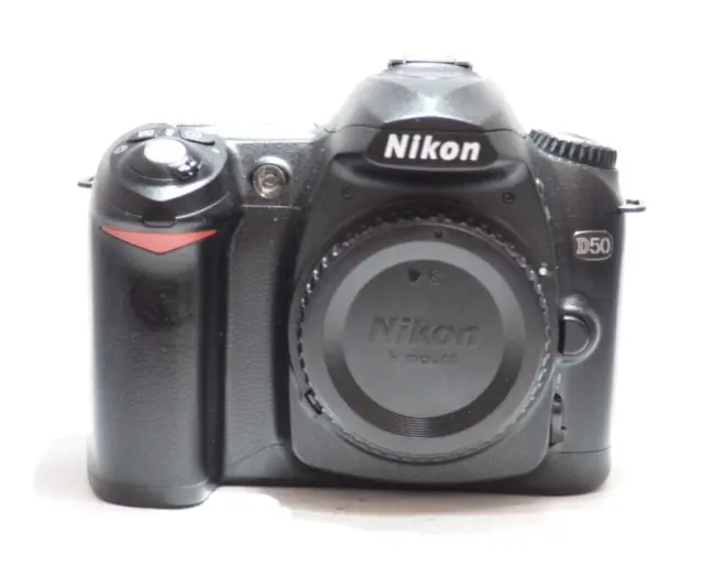 【Top Mint】Nikon D50 6.1 MP Digital SLR Camera Black from Japan #524