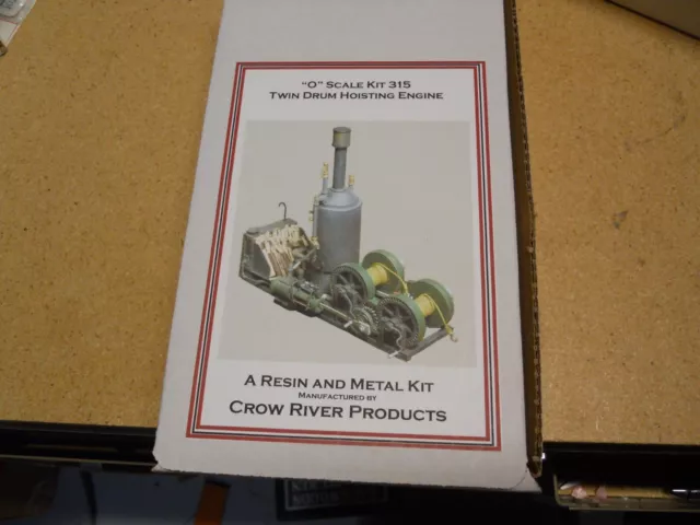 Crow River Products Twin Drum Hoisting Engine w/Boiler O On3 On30