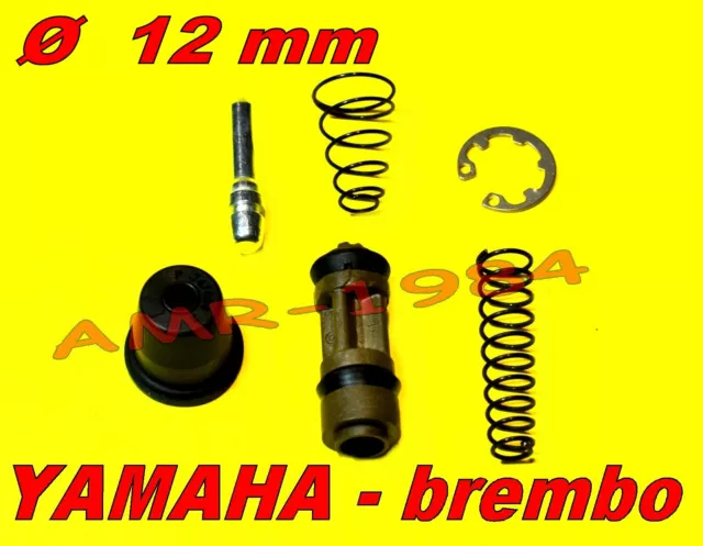 KIT REVISIONE POMPA FRENO ANTERIORE - POSTERIORE YAMAHA / BREMBO Ø 12 mm  061046