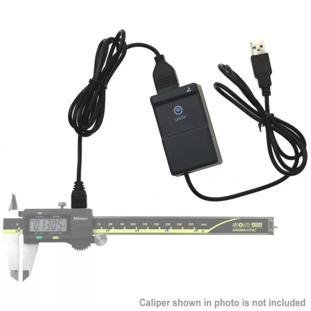 USB Input Cable for Mitutoyo Absolute Caliper Replaces 264-016 and 959149