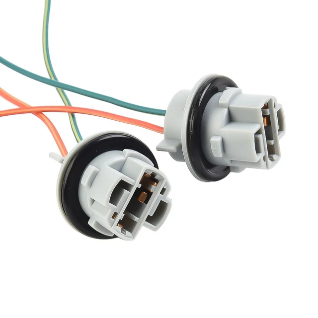 Light Bulb Socket Parts Female Fittings Front Harness Pigtail Wire 1.75A