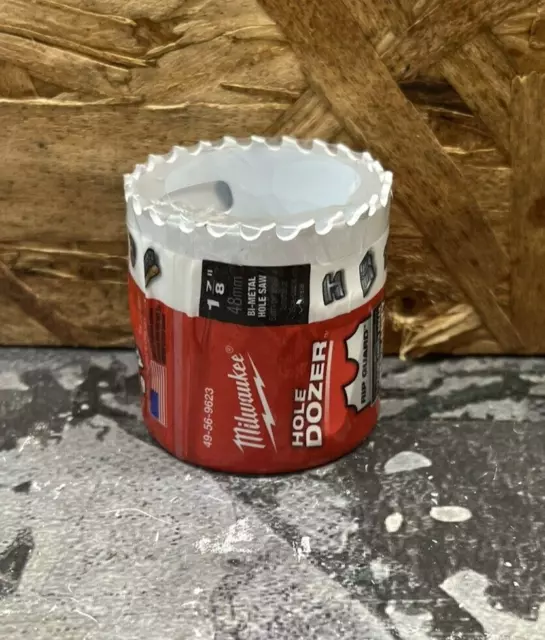 Milwaukee Tool 49-56-9623 1-7/8" Hole Dozer Bi-Metal Hole Saw
