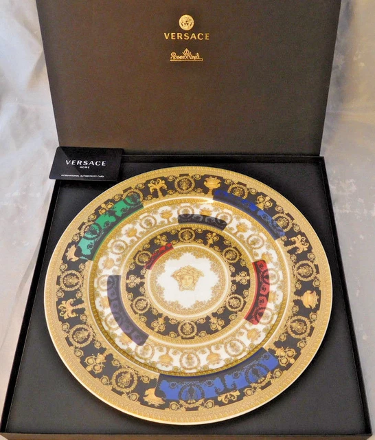 Rosenthal Versace I Love Baroque and Roll  Wandteller 1 A Neuware & Ovp