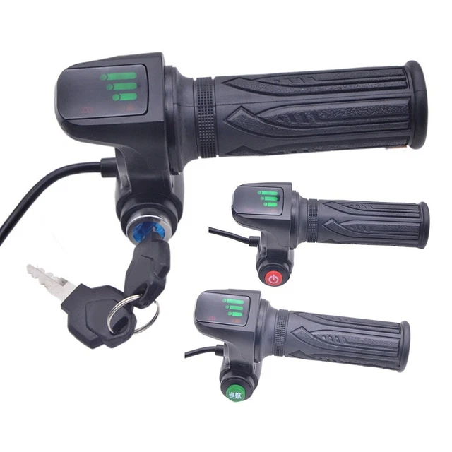 Poignée Accélérateur Universelle Kunray 12-96V - Avec Écran LCD - Pour Scooter Électrique, Kart