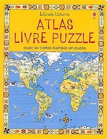 Atlas Livre puzzle : Avec six cartes illustrées en puzzl... | Buch | Zustand gut