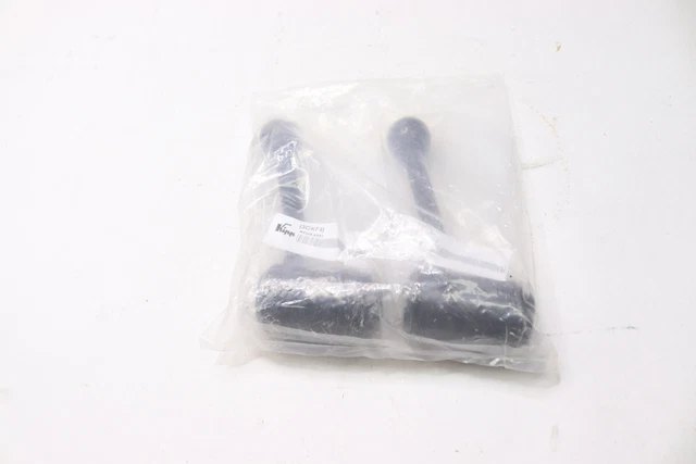 (2-Pk) Kipp Adjustable Handle Ball Knob Steel Black 5/8"-11 K0108.4A61