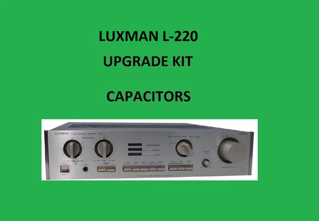 Kit De Réparation Condensateurs Pour Ampli Stéréo LUXMAN L-10 - Neuf