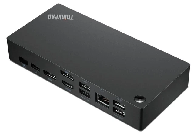 LENOVO THINKPAD UNIVERSAL USB-C Docking Station - Black (40AY) EUR 56 ...