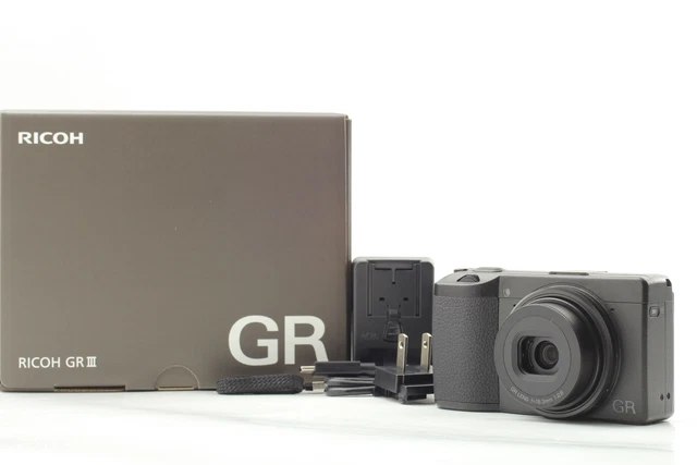 TOP MINT IN BOX RICOH GRIII GR III 24.2MP WiFi Digital Camera From JAPAN
