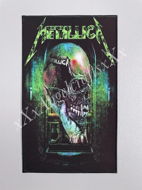 Large Sew On Printed Back Patch ~ Jacket Bag ~ Metallica
