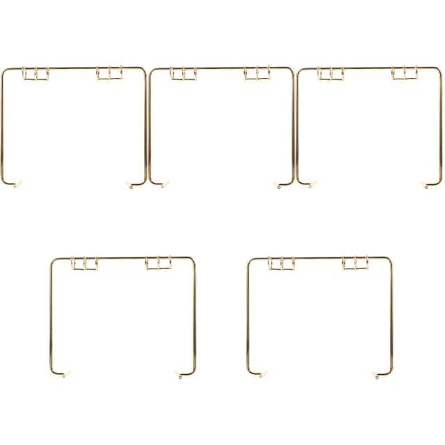 Set 5 Supporto Del Calendario Porta Componente Telaio Scrivania Metallo