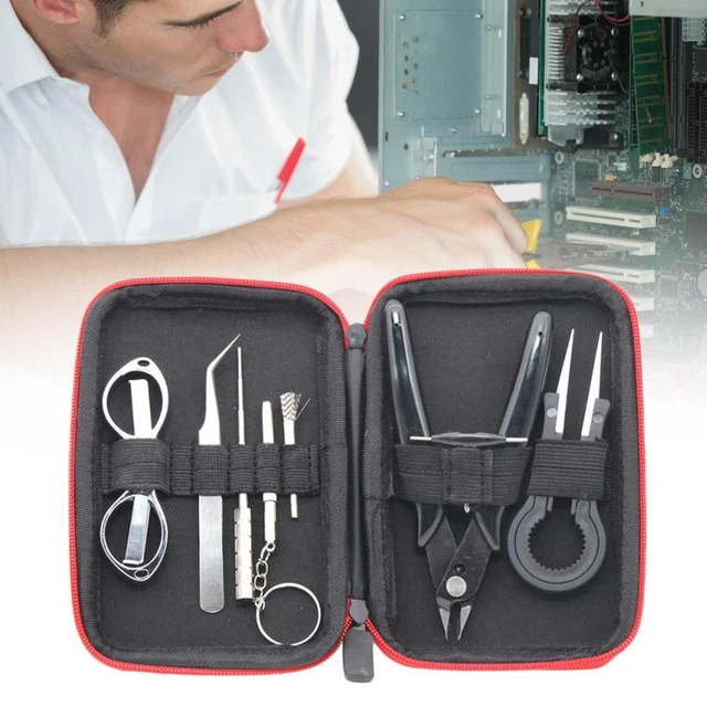 Kit strumenti fai da te accessori cotone pinze ceramica pinzette strumento bobina; FANTASTICO O2 G3K2