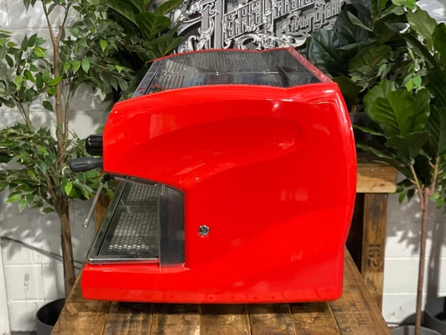 Macchina Da Caffè Espresso Wega Polaris 2 Gruppi Tazza Alta Rossa 5