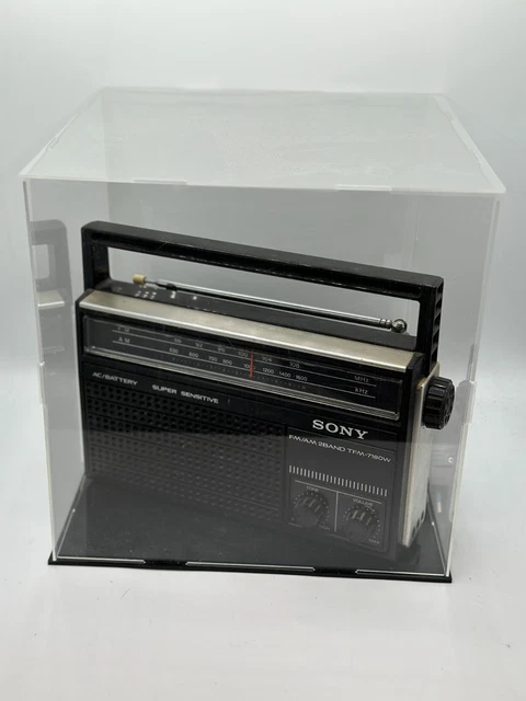 Vintage 1991 ! Sony ICF-380L Radio De Collection En Super état