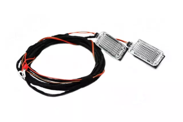 Original Kufatec Cable + LED Footwell Lighting for Audi A4 B8 8K A5 8T Q5 8R