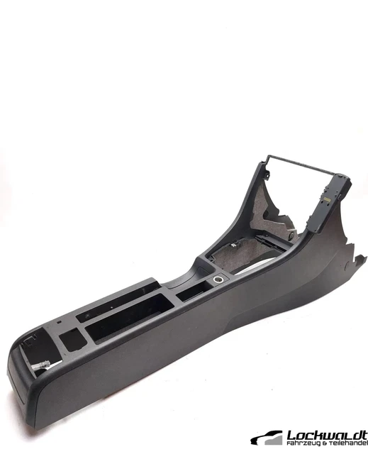 CONSOLE CENTRALE DOUBLE DIN Tunnel central Audi A4 S4 RS4 8E B6 B7 noir ...