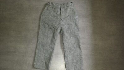 Jacadi Très beau Pantalon laine et coton gris JACADI 2 ans 24 mois TRES BON ETAT 