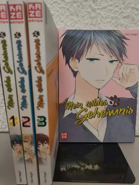 Mein wildes Geheimnis Band 1-4, komplett, Manga, KAZE/Crunchyroll, deutsch, NEU