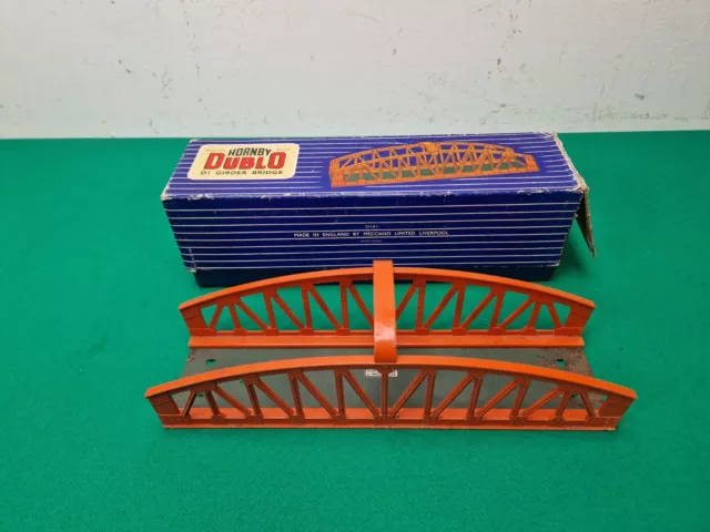De colección 32141 Hornby DUBLO OO D1 Calibre Modelo Ferrocarril Viga Puente en Caja