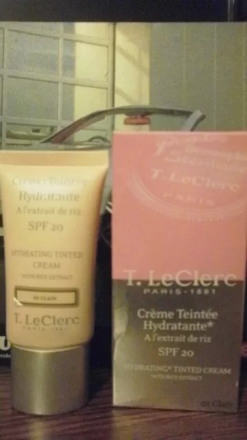 Creme Teintee Hydratante Clair  Ou Moyen Ou  Foncee Theophile Leclerc