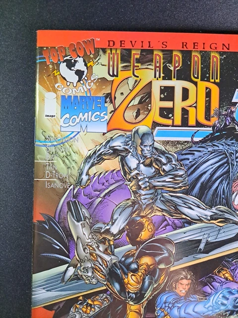 Weapon Zero Vs Silver Surfer #1 - Devil's Reign - Combined Shipping + 10 Pics! 2