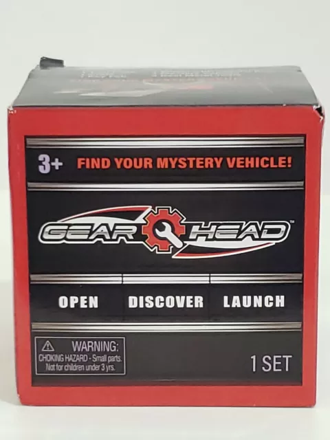 Gear Head Wood Crate Mystery Vehicle #51574 New in Box