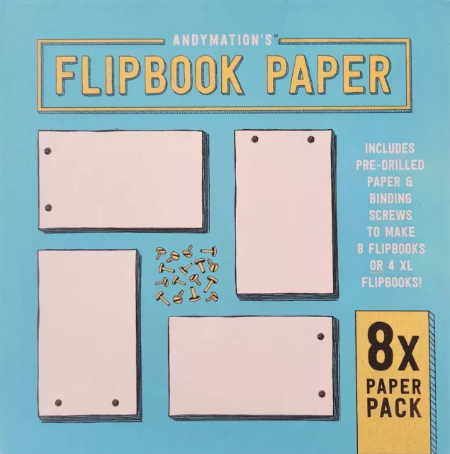How to Make a Flipbook  Andymation Flipbook Kits