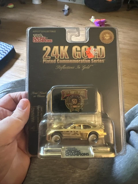 RACING CHAMPIONS 24K Gold Plated 50th Anniversary #23 $15.00 - PicClick