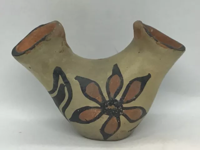Lot# 1903.  Older Santo Domingo Pottery Wedding Vase