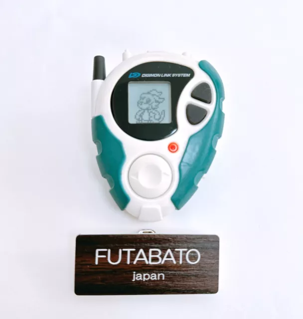 Bandai Digimon Adventure 02 Digivice D-3 White & Blue Daisuke Motomiya Original