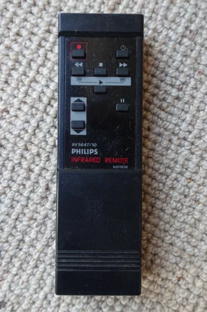 Original Philips Av5647/10 G0218Ge Remote Control