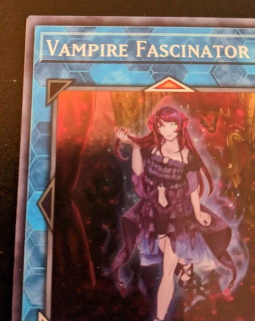 Vampire Fascinator BACH-EN048 1st Edition Super Rare Battle Of Chaos Yu-Gi-Oh 2