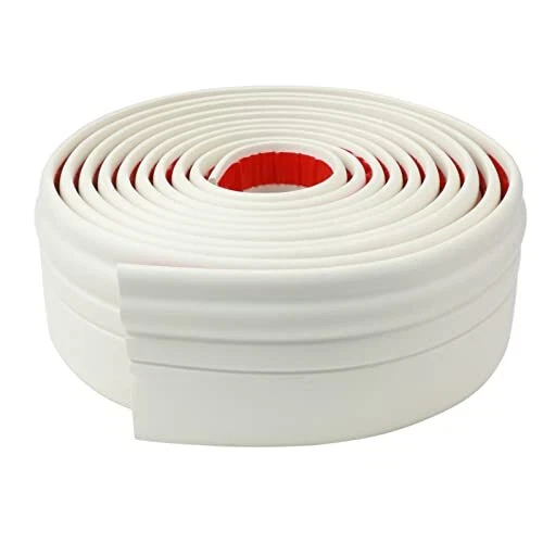 Recorte flexible de moldeo de zócalo de pared pelado y palo base de moldeo de pared