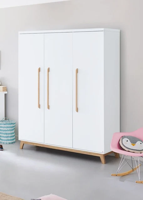 Pinolino Kleiderschrank RIVA (BHT 150x194x58 cm) BHT 150x194x58 cm weiß